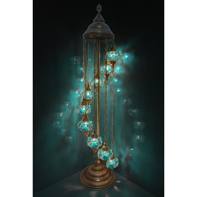 9 globe online turkish floor lamp